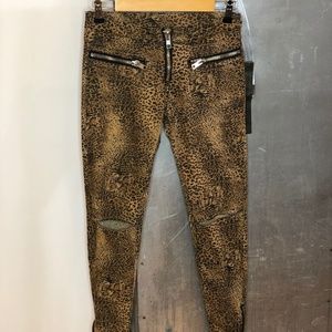UNIF cheetah jeans